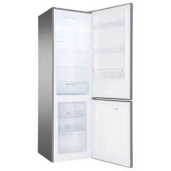 Ledusskapja-saldētavas kombinācija AMICA FK 2995.2FTX(E) 299L — inox, apakšējais saldētājs, No Frost, 181 cm