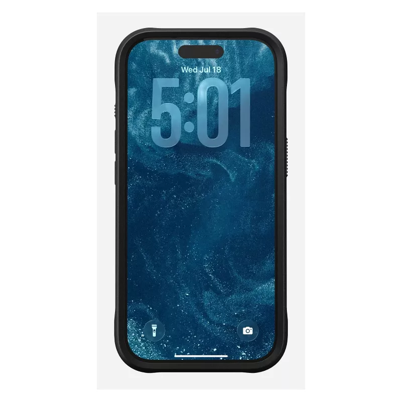 Mobilā tālruņa maciņš Nomad Rugged Leather vāciņš iPhone 17 Pro, 6,3 collas (16 cm), brūns, āda/TPU/alumīnijs