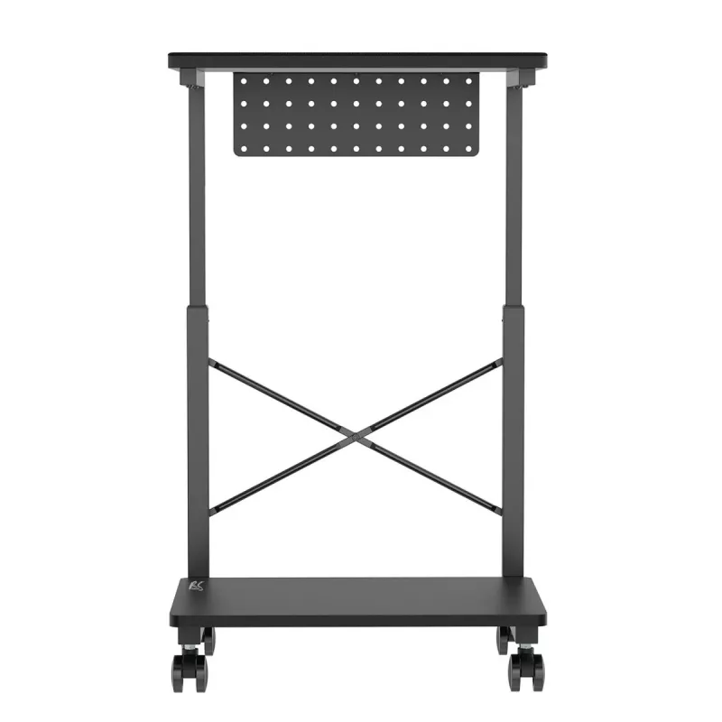CPU ratiņu statīvs ar NanoRS plauktu, maks. 80 kg, regulējams augstums 550–850 mm, RS430