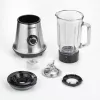 Severin SM 3734 galda blenderis melns - nerūsējošais tērauds 1l 500W Mikseris (SM 3734)