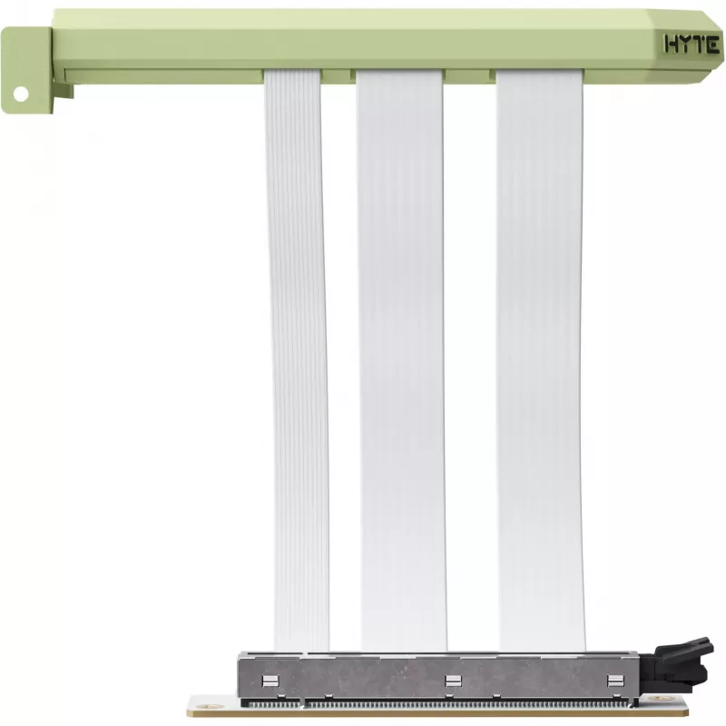 PCIe 5.0 Hyper Riser, HYTE, 20 cm, zaļš/baltss (ACC-HYTE-PCIE50-MM)