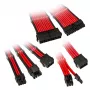 Kabeļu pagarinājumu komplekts Kolink Core Adept Red 0,35 m 6 gab.