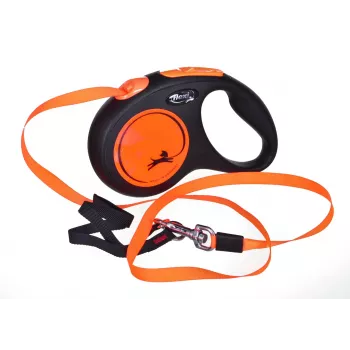 FLEXI jauna Neon S - ievelkamā pavada - 5 m