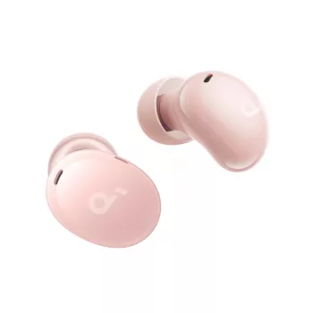 Bezvadu ievietojamās austiņas Anker A30i — Bluetooth, intraaurālas, rozā, zvaniem, mūzikai un sportam