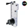 Singularity Resonance 2.0 Single D5 Distro Plate — Viena sūkņa rezervuāra sadales plāksne pielāgotai ūdens dzesēšanai