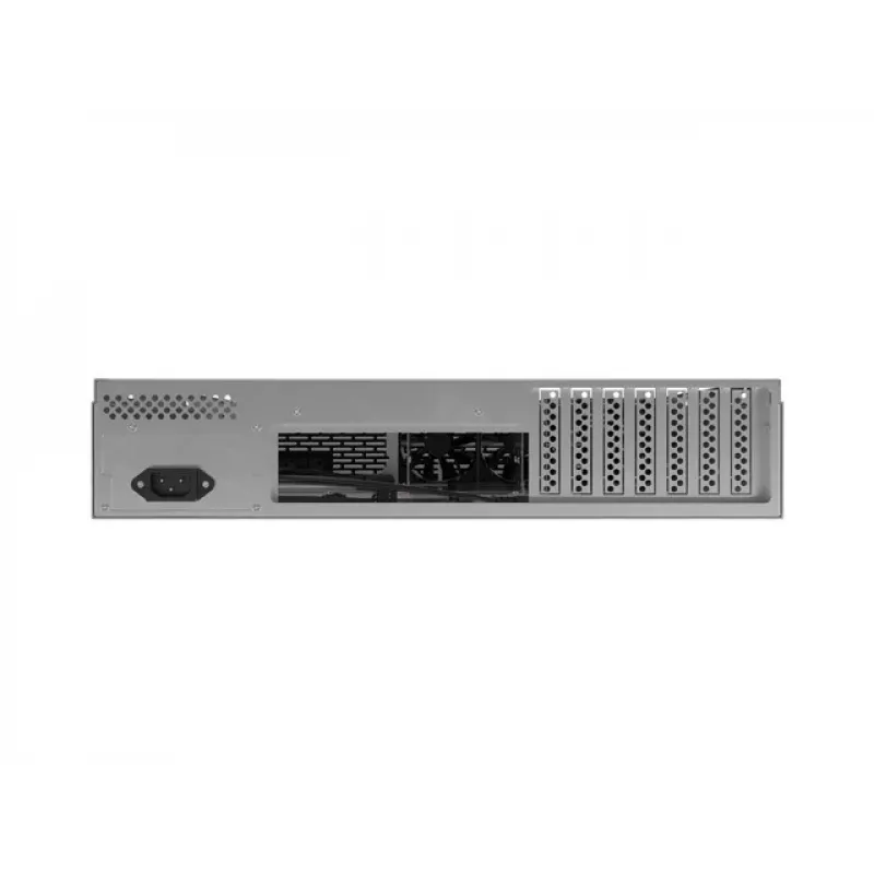 Plaukta korpuss Lanberg SC01-5202-12B 2U Melns 3 ventilatori HDD+SSD