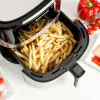 Gaisa fritieris Taurus Air Fry 7S 1600W 6.5L, nerūsējošais tērauds, 8 programmas, 80–200°C, skārienvadība