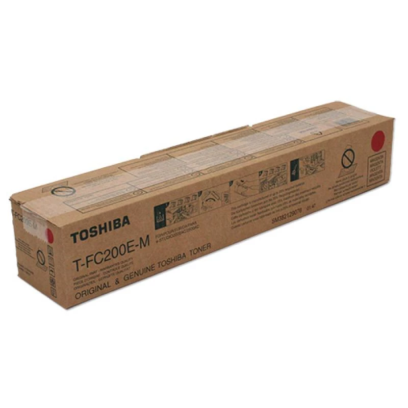 Toshiba tonera kasetne 6AJ00000261 T-FC200EM 6000 lpp. fuksīna sarkana
