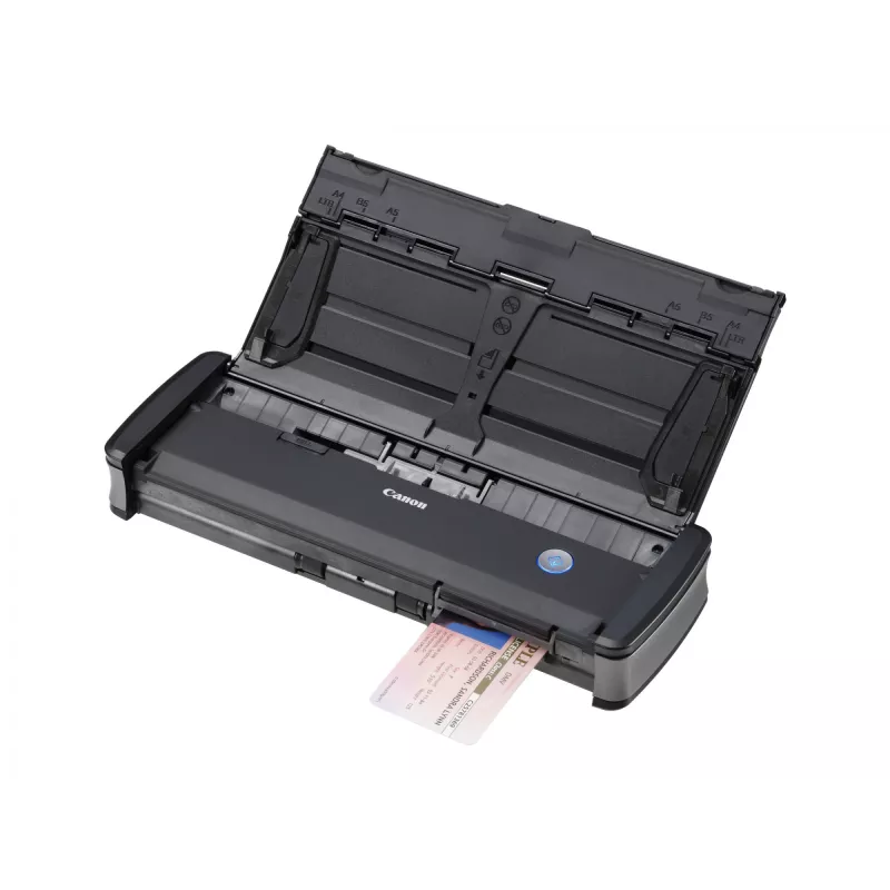 Canon imageFORMULA P-215II pārnēsājams abpusējs dokumentu skeneris, 216 x 1000 mm, 600 x 600 DPI, 24 biti, lokšņu padeves skeneris, melns, pelēks, CMOS CIS