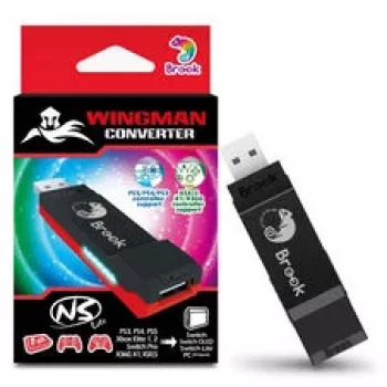 Brook Gaming Wingman USB kontrollera adapteris Nintendo Switch 1 & 2, FM00011766