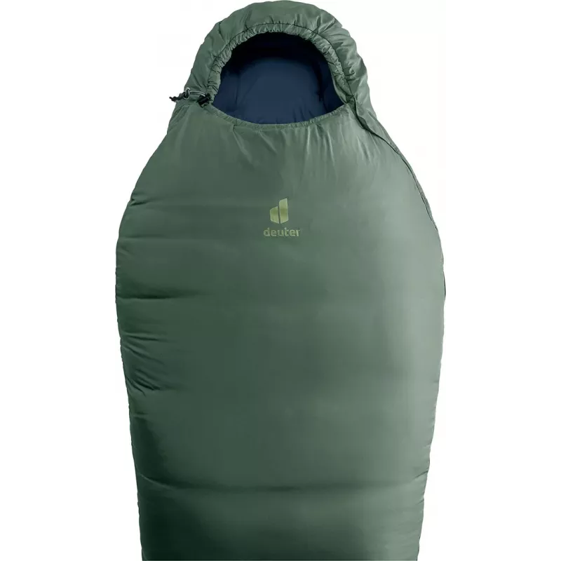 Guļammaiss DEUTER Orbit SL 0 °C / 32 °F Pieaugušo mūmijas tipa, PES ripstop audums, platums 740 mm, dziļums 470 mm