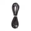 PCIe strāvas pagarinātāja kabelis CableMod C-Series Pro Variant A 90° 16-pin uz 2×8-pin melns