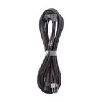 PCIe strāvas pagarinātāja kabelis CableMod C-Series Pro Variant A 90° 16-pin uz 2×8-pin melns