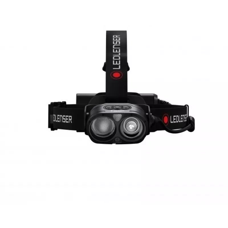 Led Lenser H19R Core melns galvas lentei piestiprināms lukturis