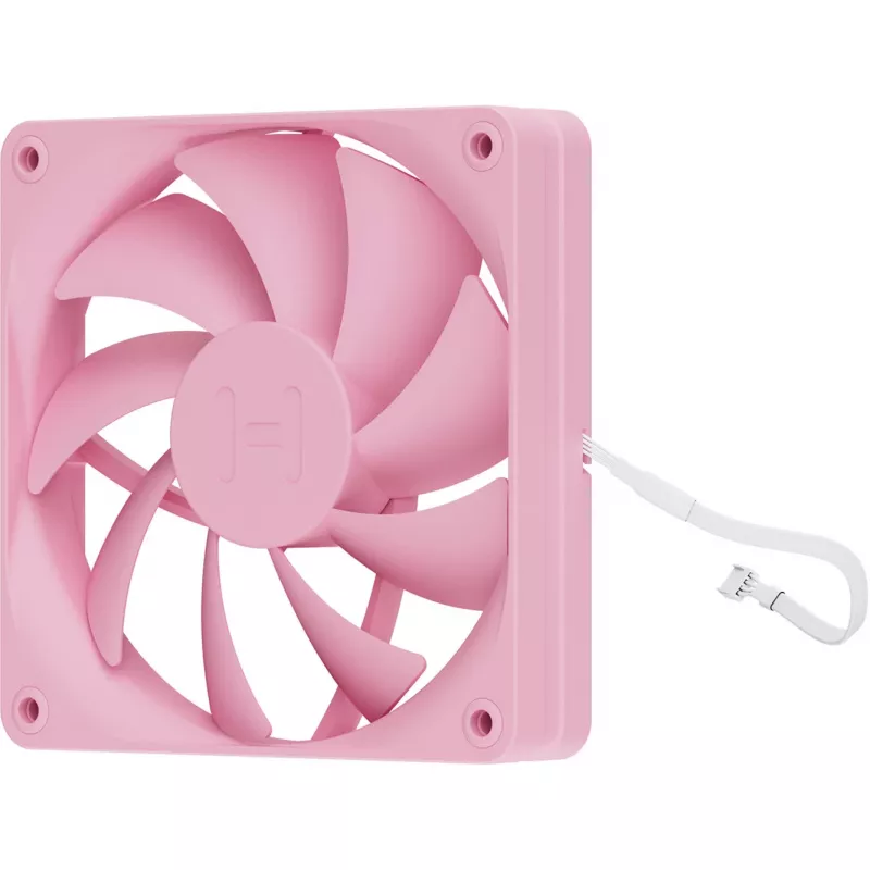 Datora dzesēšanas ventilators HYTE FA12-SM-4 120 mm, 1500 apgr./min, 72 m³/h, 1.6 mmH2O, FDB, rožu krāsa, 4 gab.