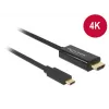 Video kabeļa adapteris USB Type-C HDMI DeLOCK 85258