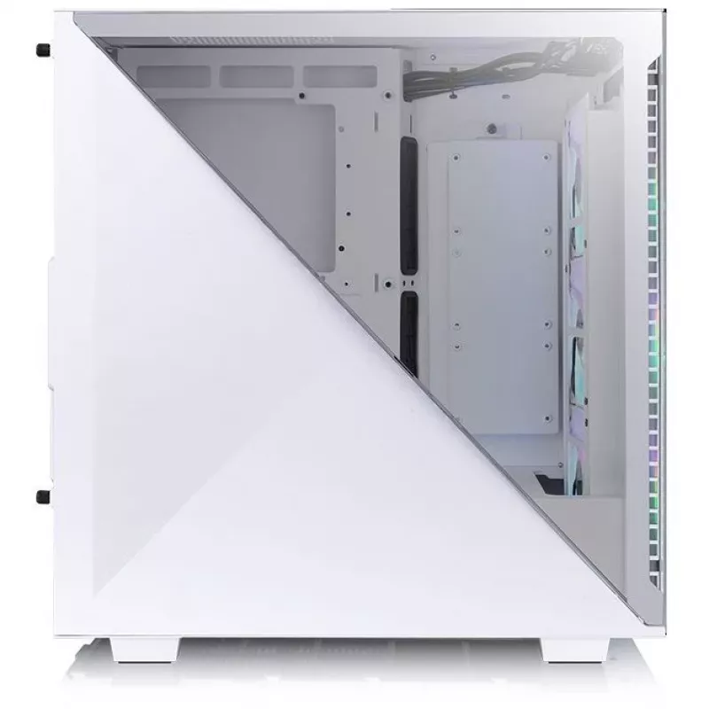 PC korpuss Thermaltake Divider 300 TG Snow ARGB Midi Tower balts
