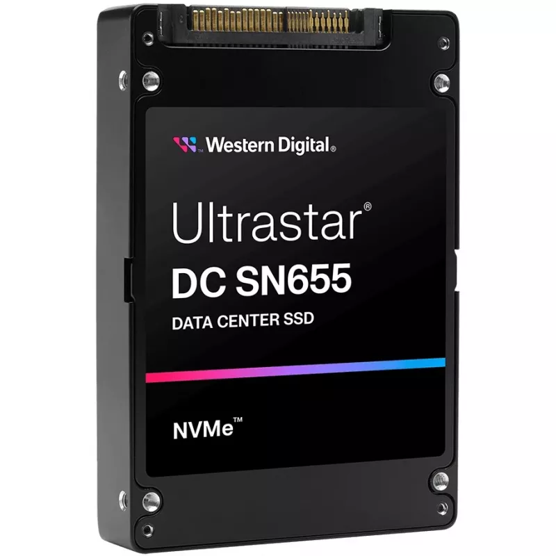 SSD disks Western Digital 30.7 TB U.3 PCI Express 4.0 Ultrastar DC SN655