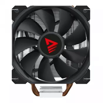 Heatsink SAVIO SAVGCOFROSTX2 120 mm Melns, 2 heat pipes, 800–1800 RPM, 4‑pin