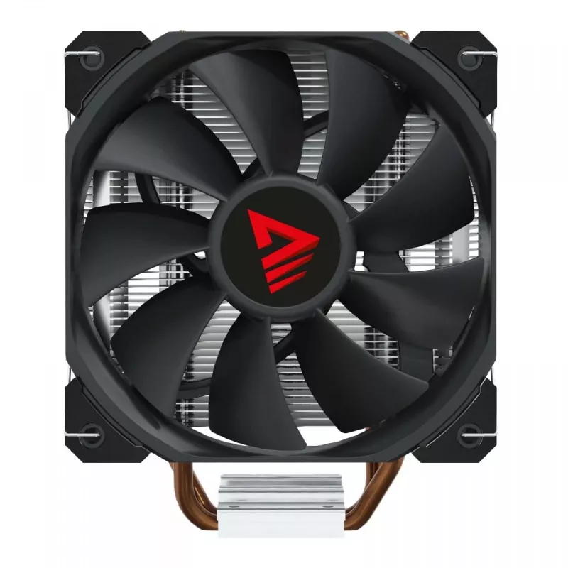 Heatsink SAVIO SAVGCOFROSTX2 120 mm Melns, 2 heat pipes, 800–1800 RPM, 4‑pin