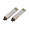 Extralink SFP 1.25G WDM moduļu pāris 1310/1550nm vienmoda 3km SC DOM priekš HP/Aruba