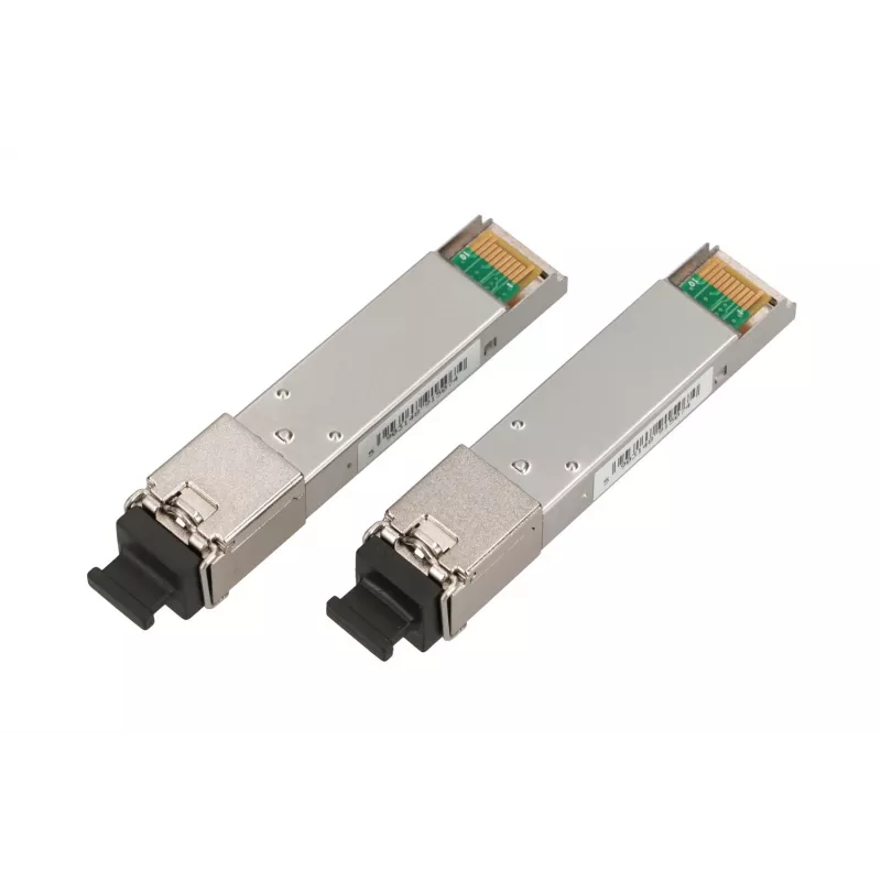 Extralink SFP 1.25G WDM moduļu pāris 1310/1550nm vienmoda 3km SC DOM priekš HP/Aruba