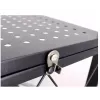 Topeshop Uzglabāšanas plaukts FS005 dārza instrumentu uzglabāšanas plaukts, brīvi stāvošs, cinkots tērauds
