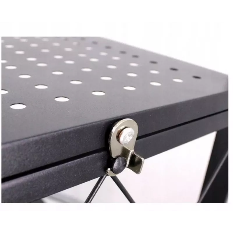 Topeshop Uzglabāšanas plaukts FS005 dārza instrumentu uzglabāšanas plaukts, brīvi stāvošs, cinkots tērauds
