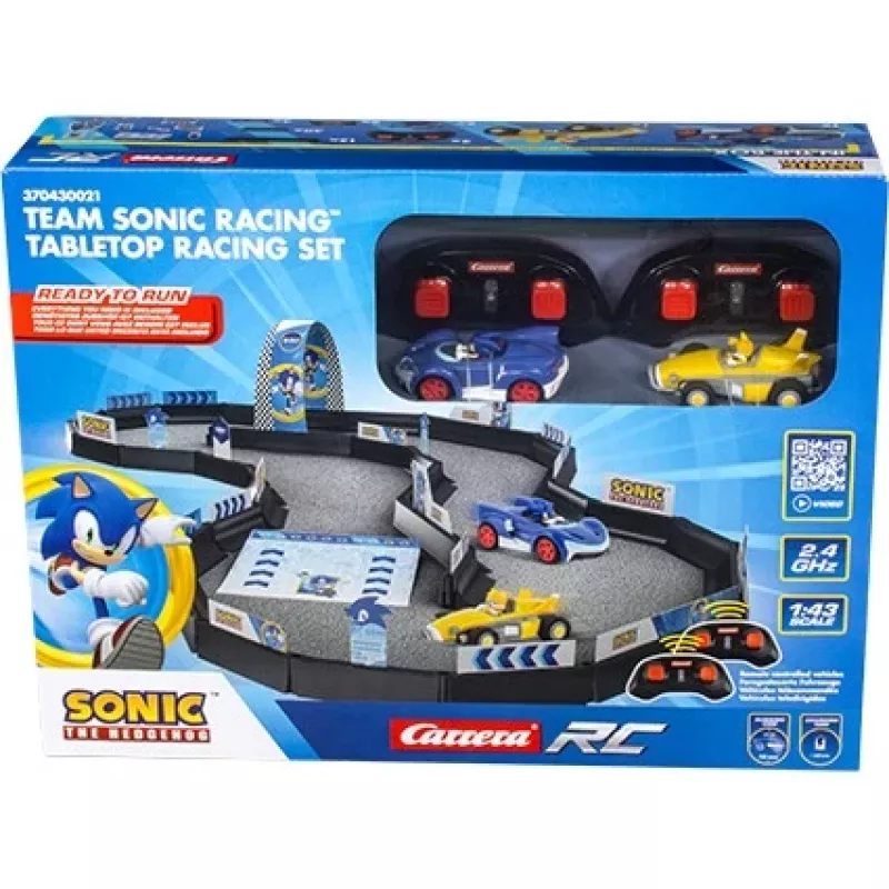 RC Mini galda sacīkšu komplekts Sonic