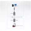 ATEN USB 2.0 pagarinātājs caur Cat5e/6 kabeli (60 m), 31 mm, 63 mm, 21,9 mm, 170 g, 40 g, 20 g