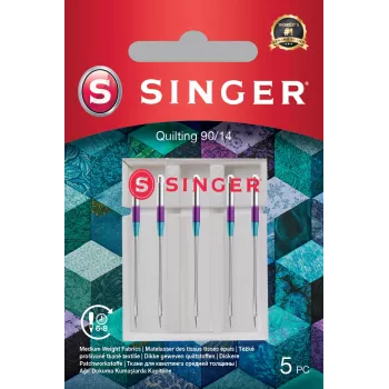 Singer | Stepēšanas adata 90/14 5 gab.
