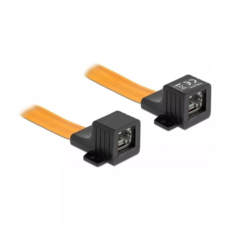 DeLOCK RJ45 FPC logu caurlaides kabelis 30 cm 87031