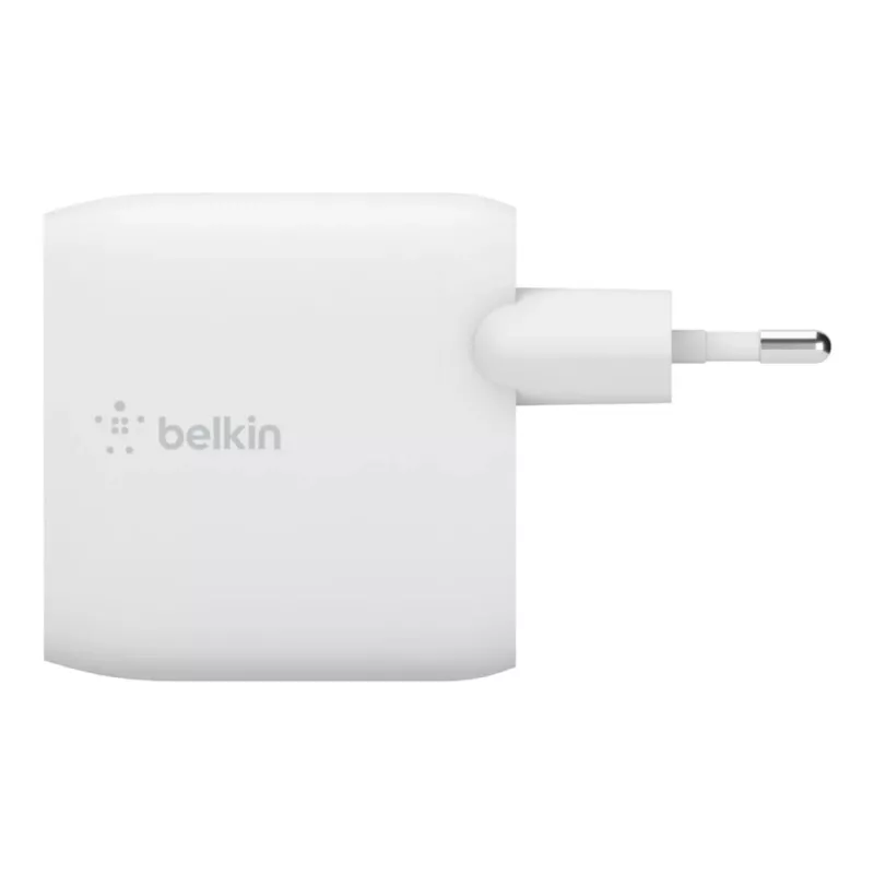 Belkin BOOST CHARGE - Barošanas bloks - 24 W - QC 3.0 - 2 izejas porti (USB) - Balts (WCB002VFWH)