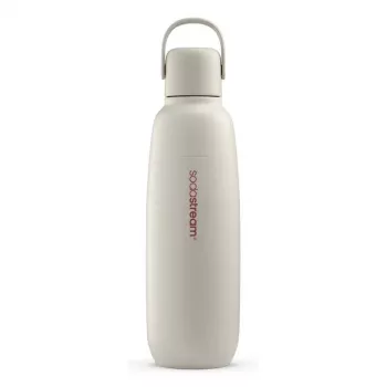 Gāzēšanas pudele SodaStream Fizz & Go Nerūsējošais tērauds Smilšu krāsa