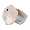Kaku kaste DIAMENTIQ BAYA, plastmasa, maināmas durvis, 55,5×40×38,7 cm, bēša