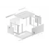 Sienas skapis Lanberg WF01-6406-00S