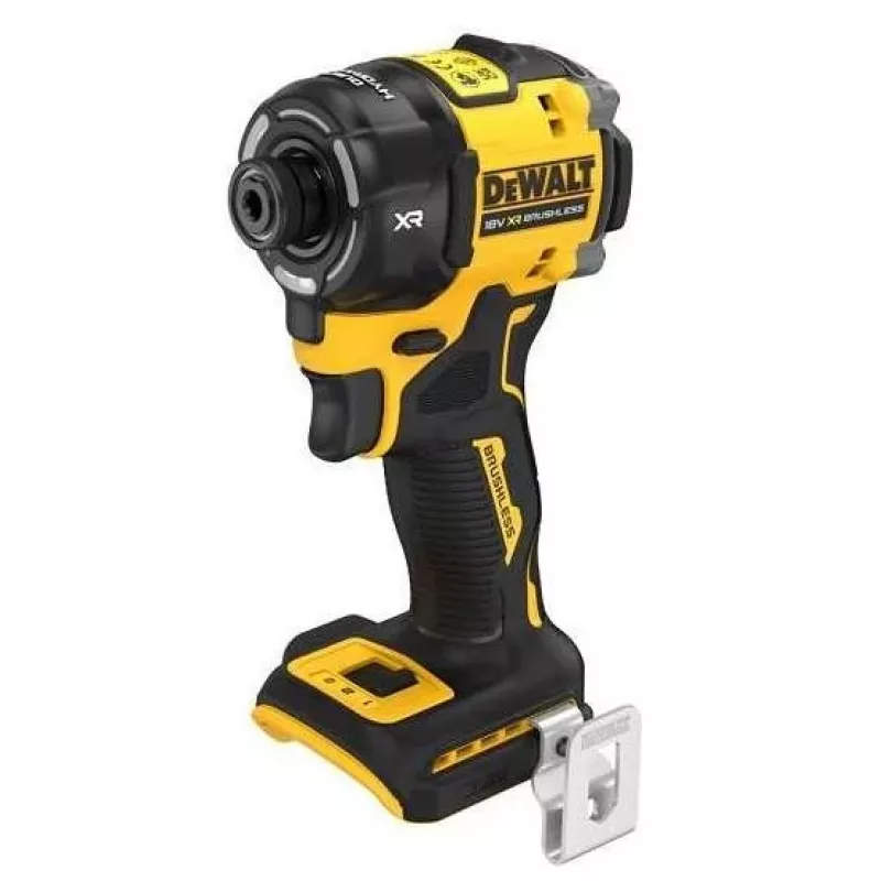 Skrūvgriezis DeWalt DCF870N-XJ, bezvada 18 V Li-Ion, 56 N·m griezes moments, 1/4 collu patrona, pistoles rokturis