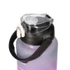 Extralink motivējoša ūdens pudeļu komplekts 3W1 rozā-melns 2000ML+900ML+300ML