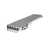 Laptop battery zaļa Cell DE09 for DELL Latitude E6400 E6410 E6500, Li‑Ion 4400 mAh, 11.1 V, 6 cells, silver
