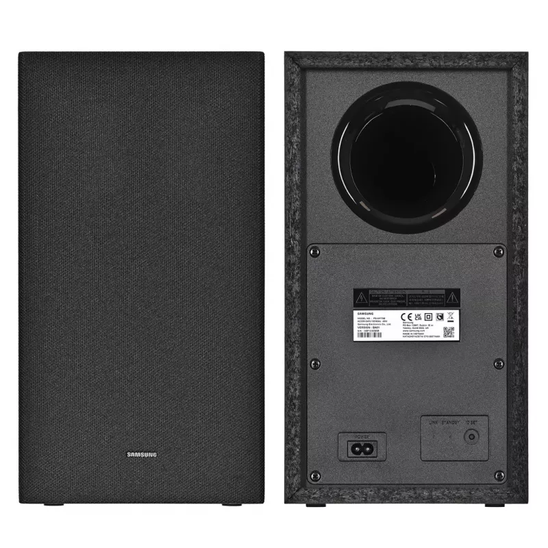 Samsung HW-B650F 3.1ch, 370W, Q-Symphony, skaņas josla ar bezvadu zemfrekvences skaļruni, DTS Virtual:X