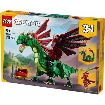 LEGO CREATOR 3 IN 1 31161 Viduslaiku pūķis