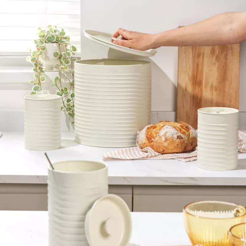 Galda virsmas komplekts Russell Hobbs RH03270CEU7 krēmkrāsā, 4 gab. — virtuves galda virsmas komplekts, krēma apdare