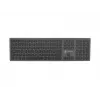 NATEC NKL-1830 klaviatūra universāla RF bezvadu Bluetooth QWERTY spāņu melna pelēka