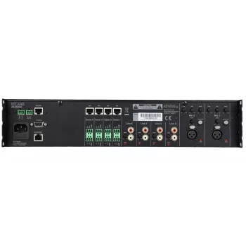 AUDAC MTX48 audio pastiprinātājs mājai Melns 80 dB SNR 20-20000 Hz