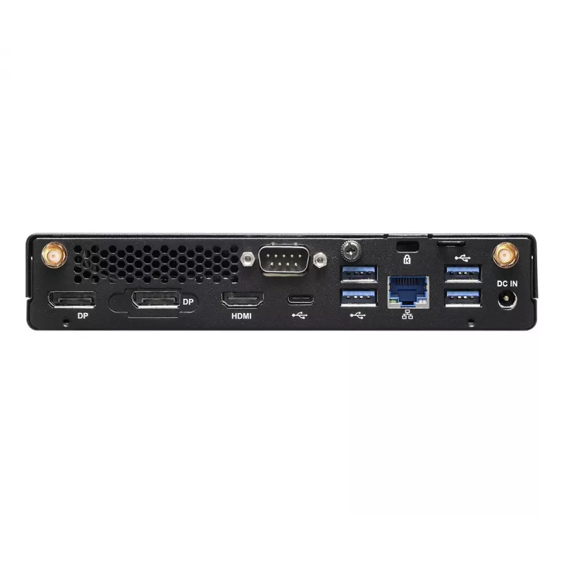 Mini PC bez komponentēm ASRock Jupiter X600 ar Intel mikroshēmojumu, kompakts galddatora korpuss