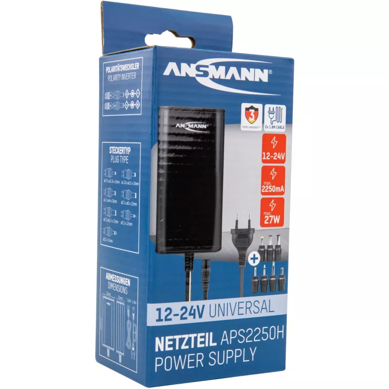 strāvas adapteris Ansmann APS 2250H