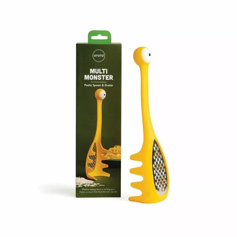 Pasta karote Ototo Design OT015 Plastmasa Nerūsējošais tērauds Dzeltena