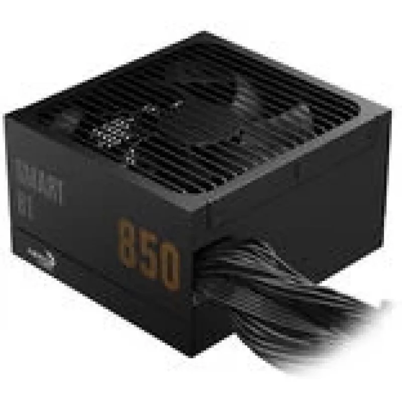 Barošanas bloks AEROCOOL AeroCool Smart B1 850W 80 PLUS Bronze ATX 3.1 PCIe 5.1 (melns)