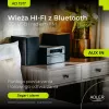 Mini Hi‑Fi stereo sistēma Adler AD 1917 — Bluetooth V5.3, CD/USB/MP3, 2×25W RMS, FM uztvērējs, 4 joslu EQ, AUX, melna
