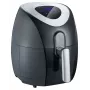 Severin 2430 Viena 3.2 L Brīvstāvošs 1500 W Karstā gaisa fritieris Melns, Nerūsējošais tērauds